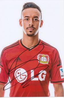 Karim Bellarabi  Bayer 04 Leverkusen Fußball Autogramm Foto original signiert 