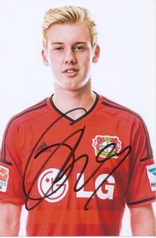 Julian Brandt  Bayer 04 Leverkusen Fußball Autogramm Foto original signiert 