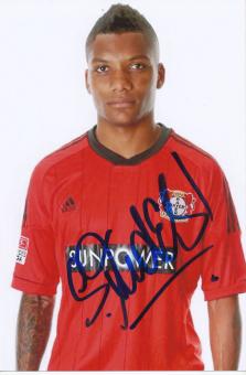 Junior Fernandes  Bayer 04 Leverkusen Fußball Autogramm Foto original signiert 