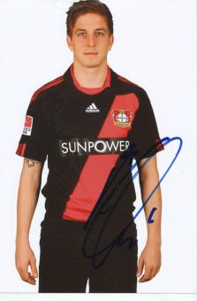 Bastian Oczipca  Bayer 04 Leverkusen Fußball Autogramm Foto original signiert 