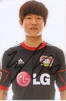 Ryu Seung Woo   Bayer 04 Leverkusen Fußball Autogramm Foto original signiert 