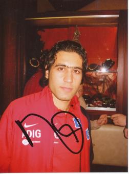 Mehdi Mahdavikia  Hamburger SV  Fußball Autogramm Foto original signiert 