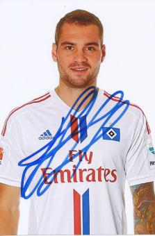 Michael Lasogga  Hamburger SV  Fußball Autogramm Foto original signiert 