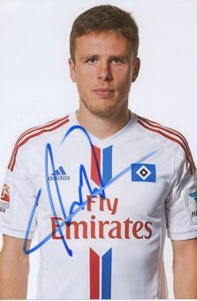 Nicolai Müller  Hamburger SV  Fußball Autogramm Foto original signiert 