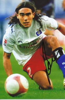 Benjamin Lauth  Hamburger SV  Fußball Autogramm Foto original signiert 
