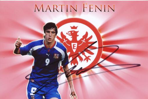 Martin Fenin  Eintracht Frankfurt  Fußball Autogramm Foto original signiert 