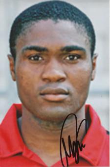 Cedric Makiadi  SC Freiburg  Fußball Autogramm Foto original signiert 
