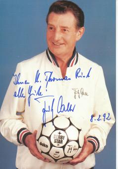 Fritz Walter † 2004 DFB Weltmeister WM 1954 Fußball Autogrammkarte original signiert 