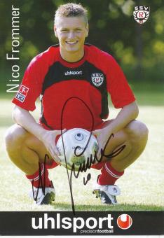 Nico Frommer  Uhlsport  Fußball Autogrammkarte original signiert 