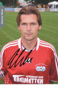 Dariusz Wosz   Uwe Seeler Traditionself  Fußball Autogrammkarte original signiert 