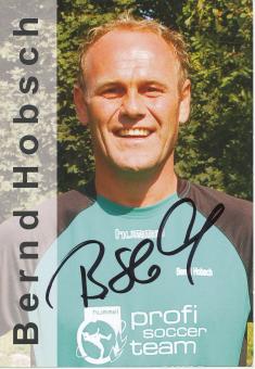 Bernd Hobsch  Fußball Autogrammkarte original signiert 
