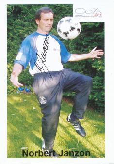 Norbert Janzon   Fußball Autogrammkarte original signiert 