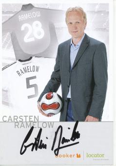 Carsten Ramelow   Fußball Autogrammkarte original signiert 