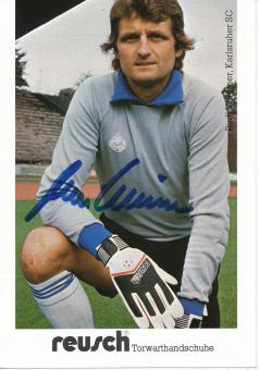 Rudi Wimmer   Reusch  Fußball Autogrammkarte  original signiert 