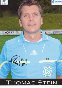 Thomas Stein  DFB Schiedsrichter  Fußball Autogramm Foto original signiert 