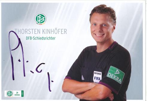 Thorsten Kinhöfer  DFB Schiedsrichter  Fußball Autogrammkarte original signiert 