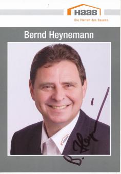 Bernd Heynemann  DFB Schiedsrichter  Fußball Autogrammkarte original signiert 