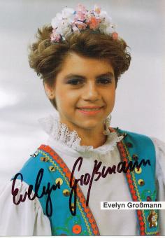 Evelyn Großmann  Eiskunstlauf Autogrammkarte original signiert 