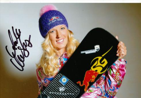 Anke Karstens  Snowboard  Autogramm Foto original signiert 