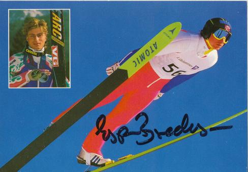 Espen Bredesen  Norwegen  Skispringen  Autogrammkarte original signiert 