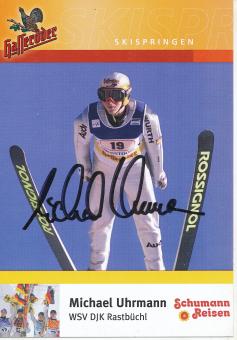 Michael Uhrmann  Skispringen  Autogrammkarte original signiert 