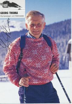 Georg Thoma  Skispringen  Autogrammkarte original signiert 