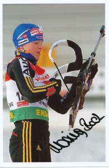 Martina Beck  Biathlon  Autogramm Foto original signiert 