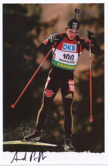 Arnd Peiffer  Biathlon  Autogramm Foto original signiert 