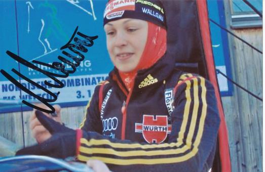 Magdalena Neuner  Biathlon  Autogramm Foto original signiert 