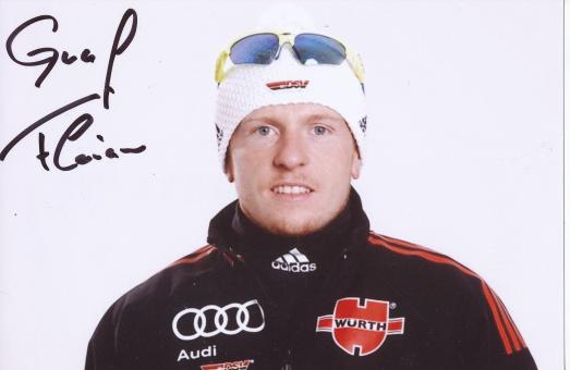 Florian Graf  Biathlon  Autogramm Foto original signiert 
