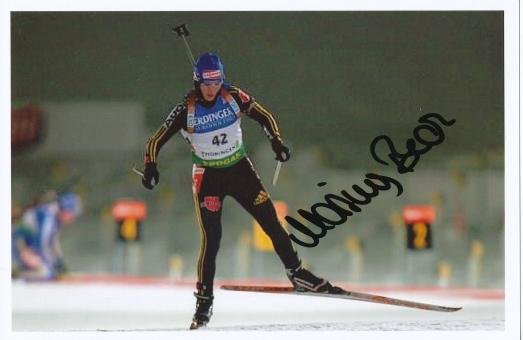 Martina Beck  Biathlon  Autogramm Foto original signiert 