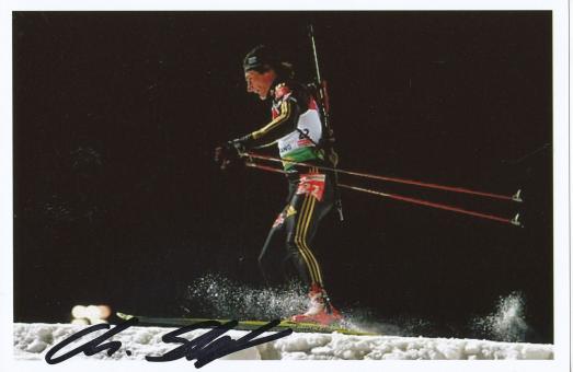 Christoph Stephan  Biathlon  Autogramm Foto original signiert 
