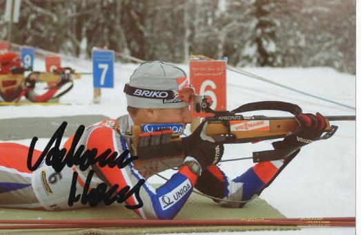 Hans Achorner  Biathlon  Autogramm Foto original signiert 