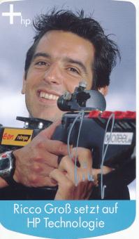 Ricco Groß  Biathlon  Autogrammkarte original signiert 