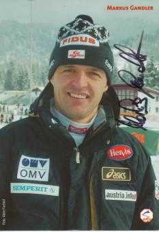 Markus Gandler  Biathlon  Autogrammkarte original signiert 