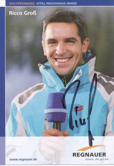 Ricco Groß  Biathlon  Autogrammkarte original signiert 