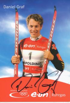 Daniel Graf   Biathlon  Autogrammkarte original signiert 