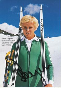 Peter Angerer  Biathlon  Autogrammkarte original signiert 