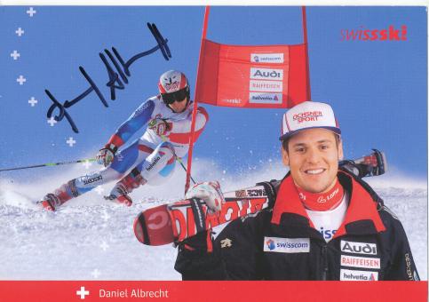 Daniel Albrecht  CH   Ski Alpin Autogrammkarte original signiert 