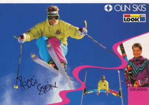 Birgit Stein  Freestyle  Ski Alpin Autogrammkarte original signiert 