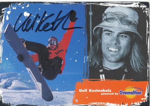 Ueli Kestenholz  Snowboard  Ski Alpin Autogrammkarte original signiert 
