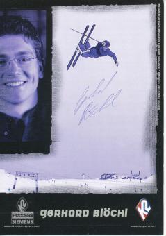 Gerhard Blöchl  Freestyle  Ski Alpin Autogrammkarte original signiert 