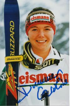Carolina Dummer  Ski Alpin Autogramm Foto original signiert 