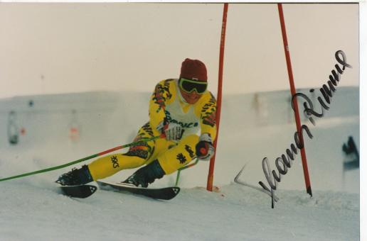 Thomas Rimmel  Ski Alpin Autogramm Foto original signiert 