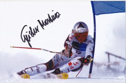 Martina Geisler  Ski Alpin Autogramm Foto original signiert 