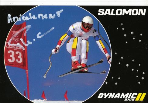 Christophe Ple  FRA  Ski Alpin Autogrammkarte original signiert 