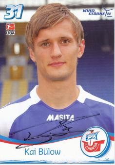 Kai Bülow  FC Hansa Rostock 2009/2010 Fußball Autogrammkarte original signiert 