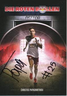 Christos Papadimitriou  RB Leipzig  2013/2014 Fußball Autogrammkarte original signiert 