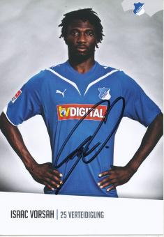 Isaac Vorsah  TSG 1899 Hoffenheim 2010/11  Fußball Autogrammkarte original signiert 