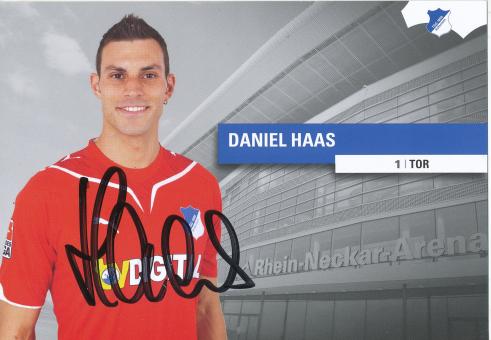 Daniel Haas   TSG 1899 Hoffenheim 2009/10  Fußball Autogrammkarte original signiert 